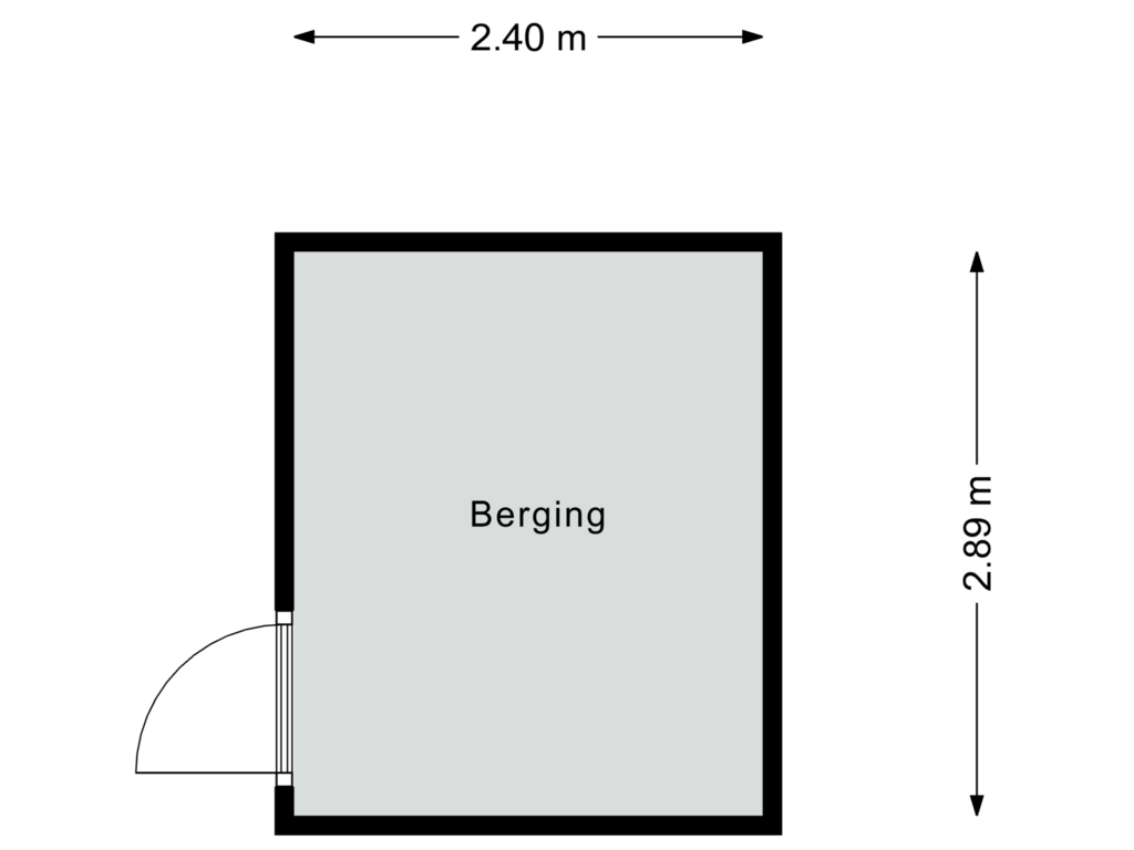 Bekijk plattegrond van Berging van Anemoon 11