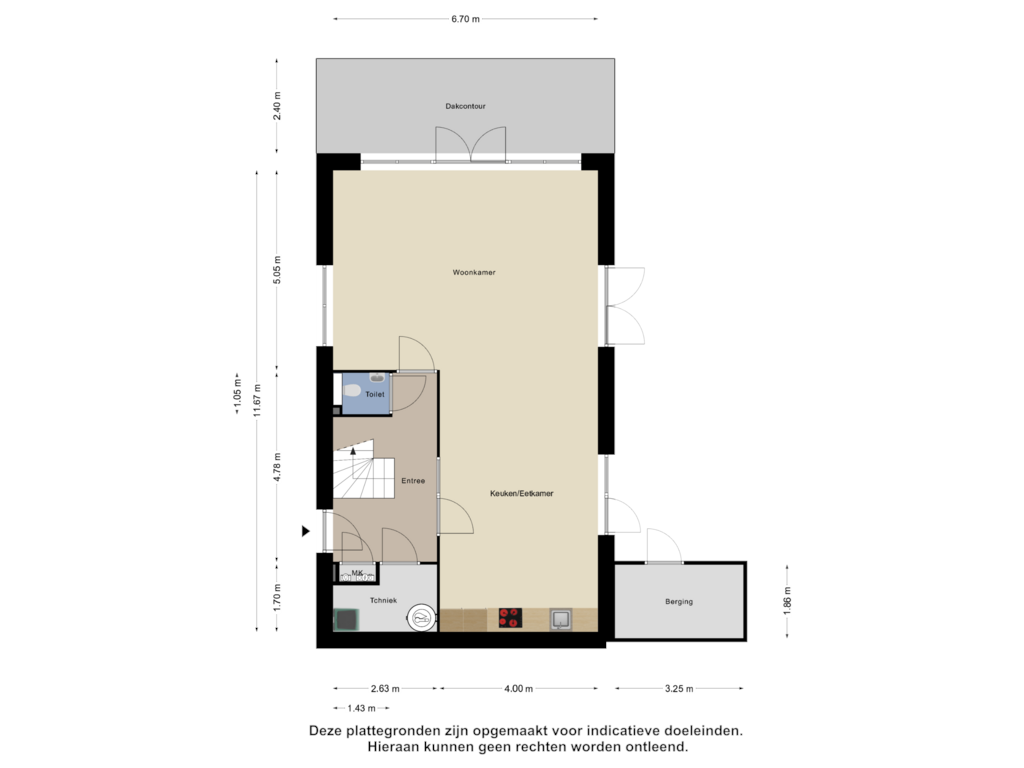 Bekijk plattegrond van Begane Grond van Gasfittershof 3