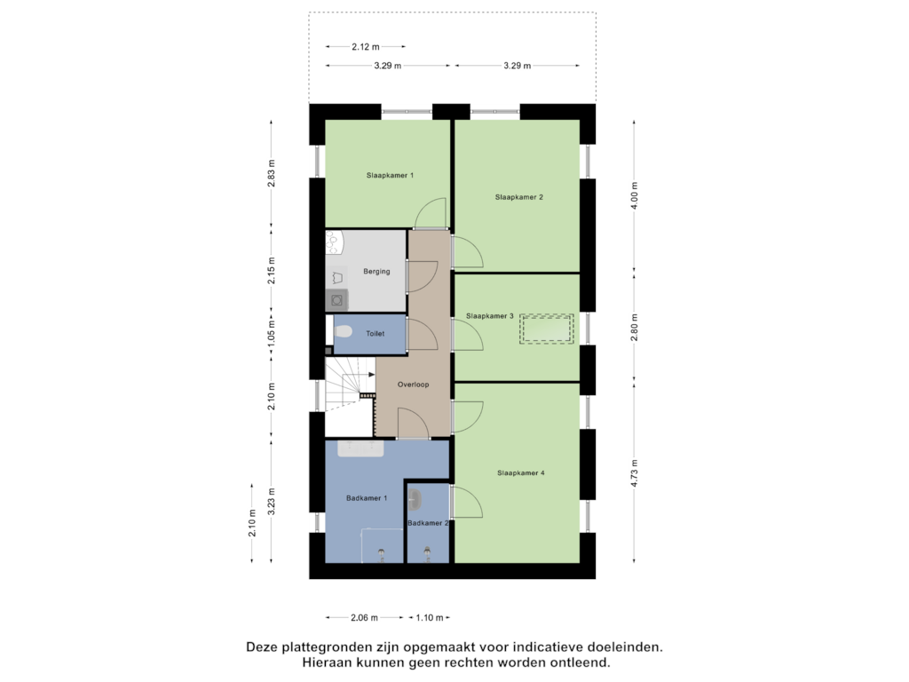 Bekijk plattegrond van 1e Verdieping van Gasfittershof 3