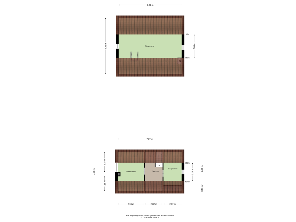 View floorplan of Eerste verdieping of Jupiterlaan 14