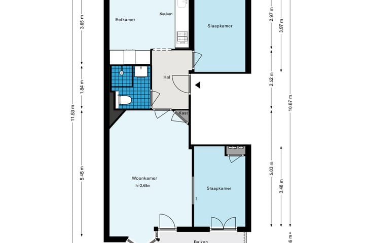 Bekijk foto 25 van Heemstedestraat 28-1