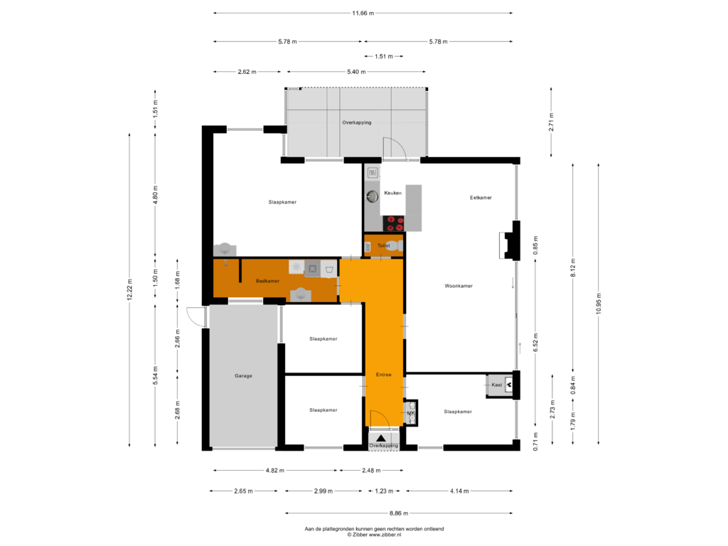 Bekijk plattegrond van Begane Grond van Kersenlaan 3