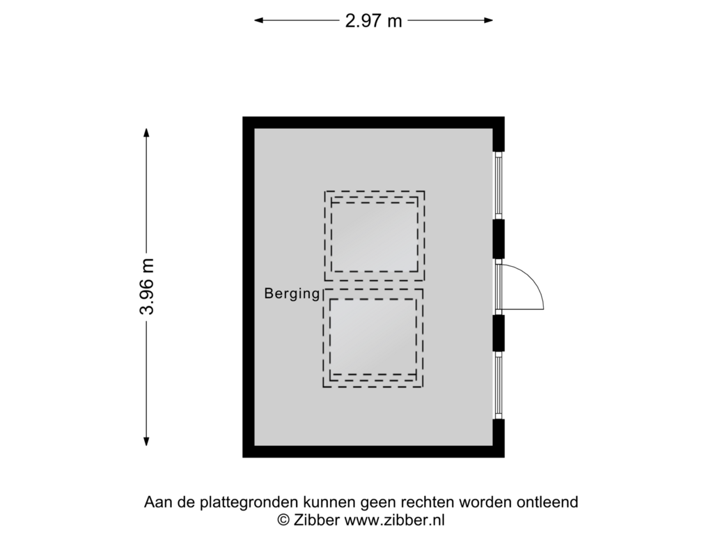 Bekijk plattegrond van Berging van Kersenlaan 3