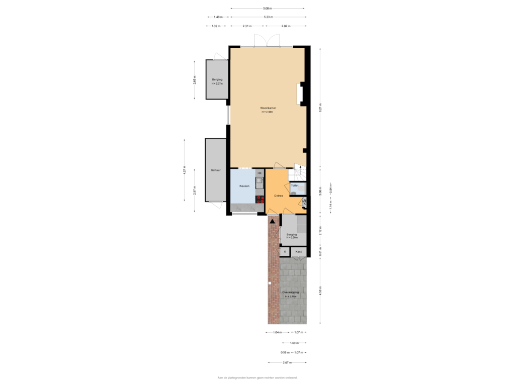 View floorplan of Begane grond of Uranus 30