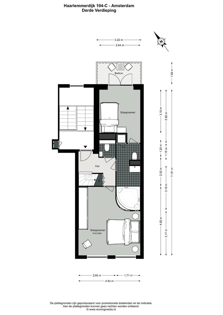 Foto 35 van Haarlemmerdijk 104-C