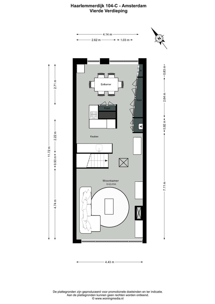Foto 36 van Haarlemmerdijk 104-C