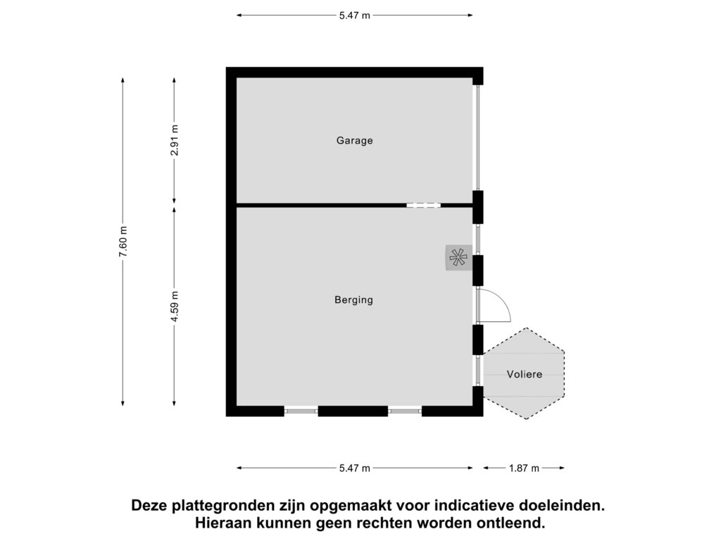 Bekijk plattegrond van Berging van Schadewijkstraat 14