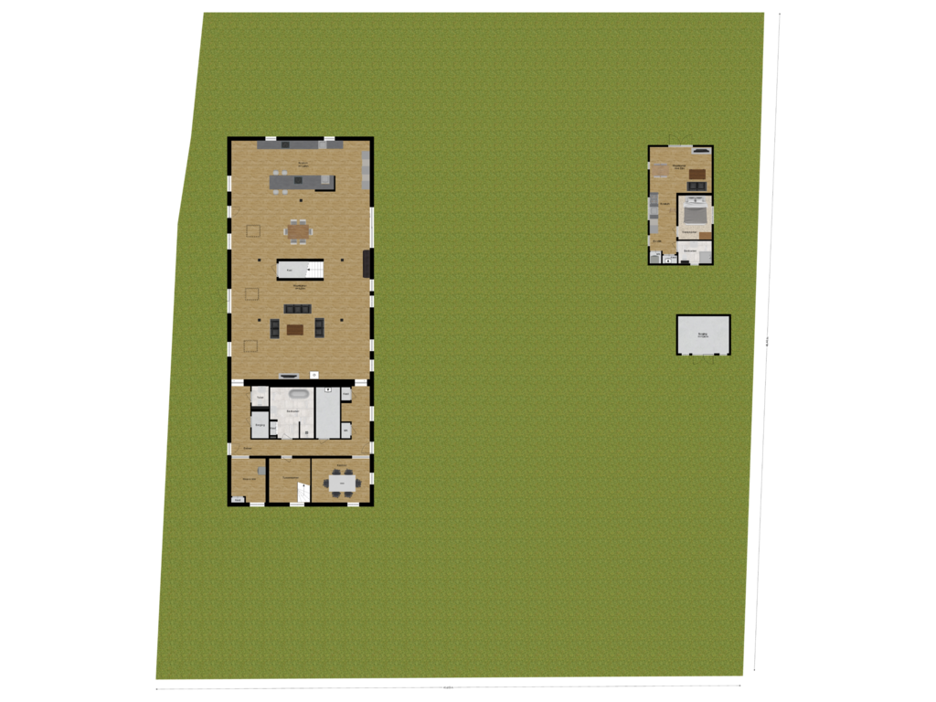 Bekijk plattegrond van Situatie van Ham 3