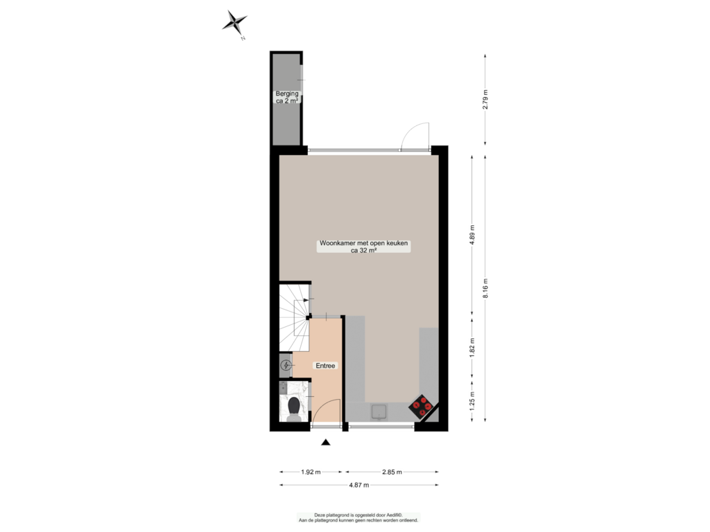 Bekijk plattegrond van Begane grond van Mudaheerd 140