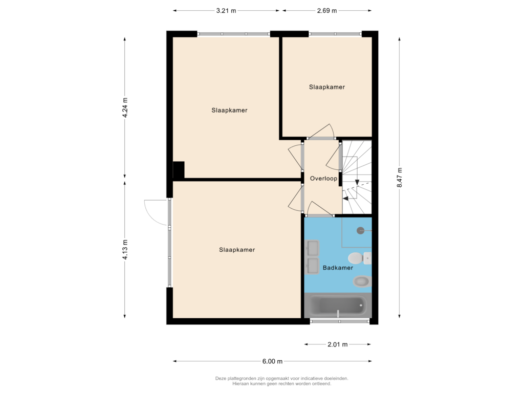 Bekijk plattegrond van Eerste verdieping van Laanacker 1