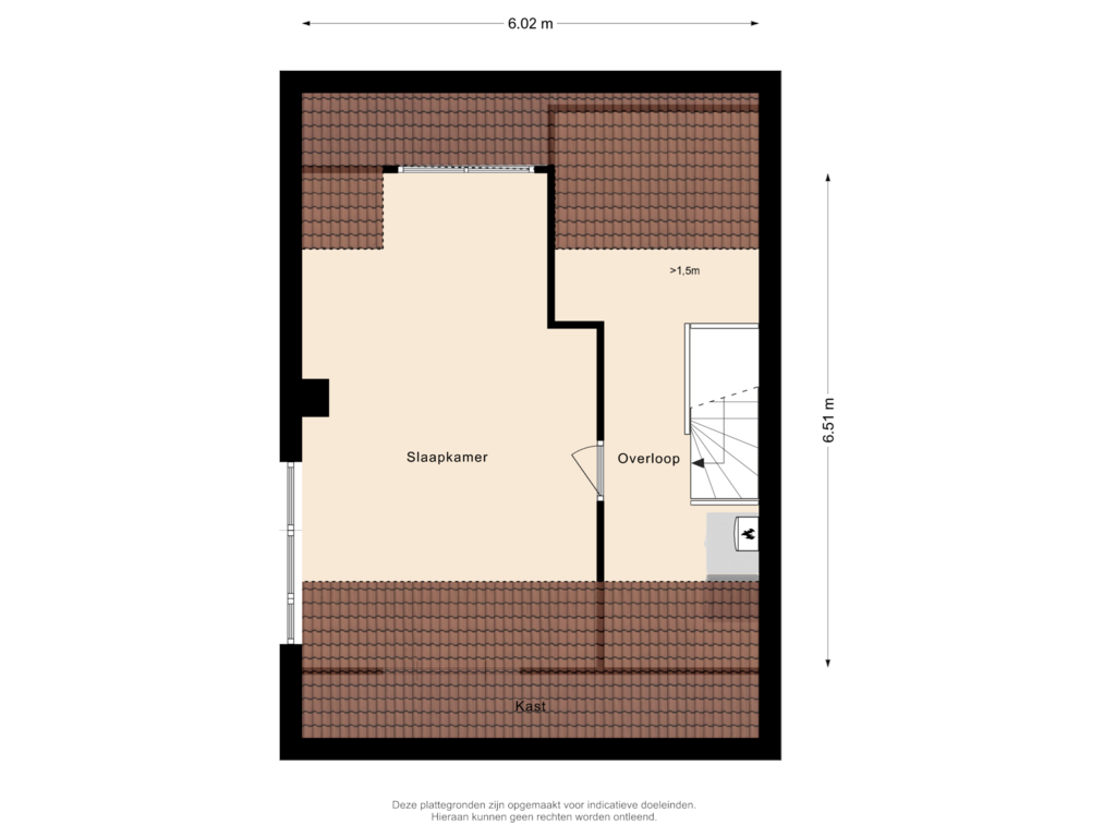 Bekijk plattegrond van Tweede verdieping van Laanacker 1