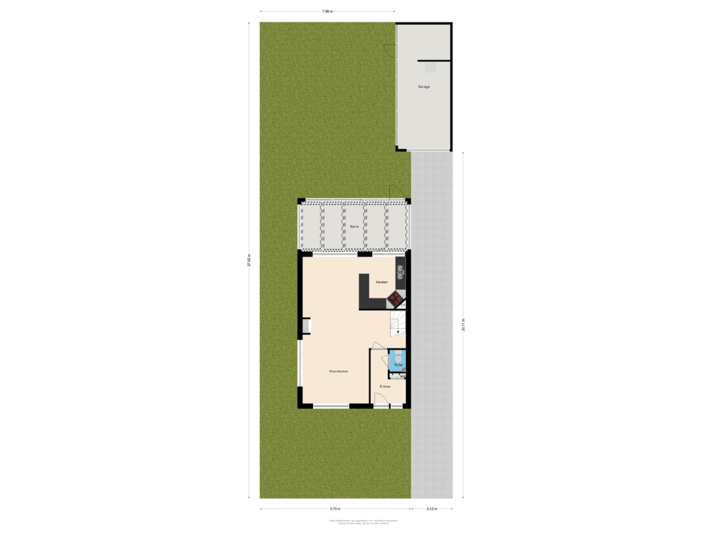 Bekijk plattegrond van Situatie van Laanacker 1