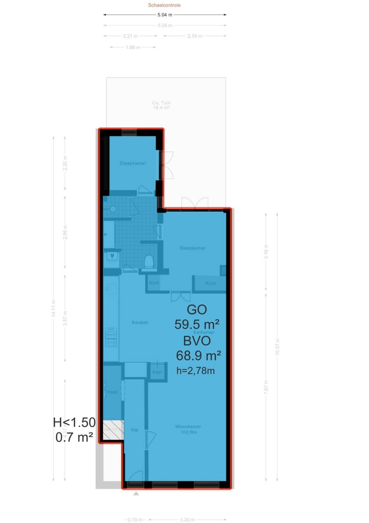 Foto 24 van Tolstraat 146-H