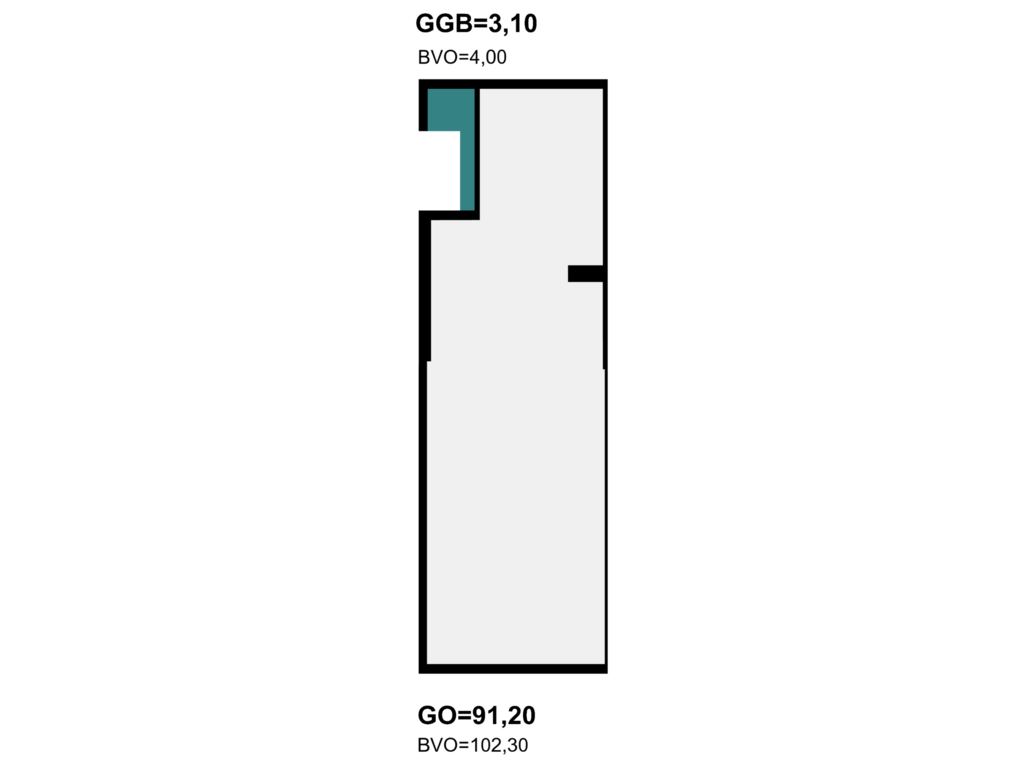 View floorplan of NEN of Leeuwerikstraat 21