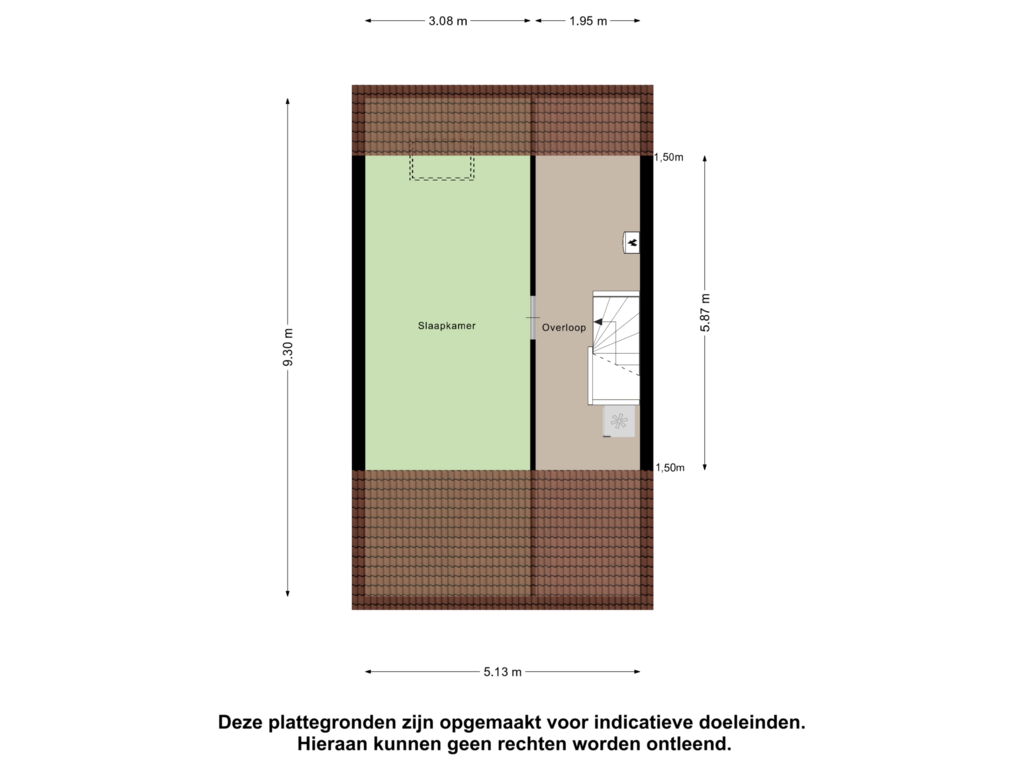 View floorplan of Tweede Verdieping of De Toverdans 90