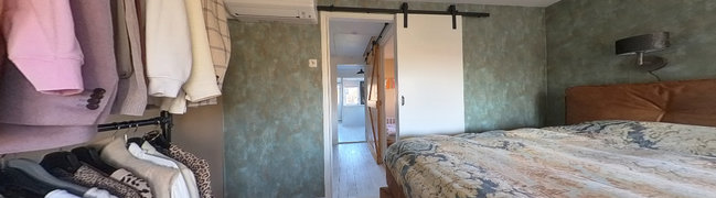 Bekijk 360° foto van Slaapkamer 2 van Weteringstraat 57