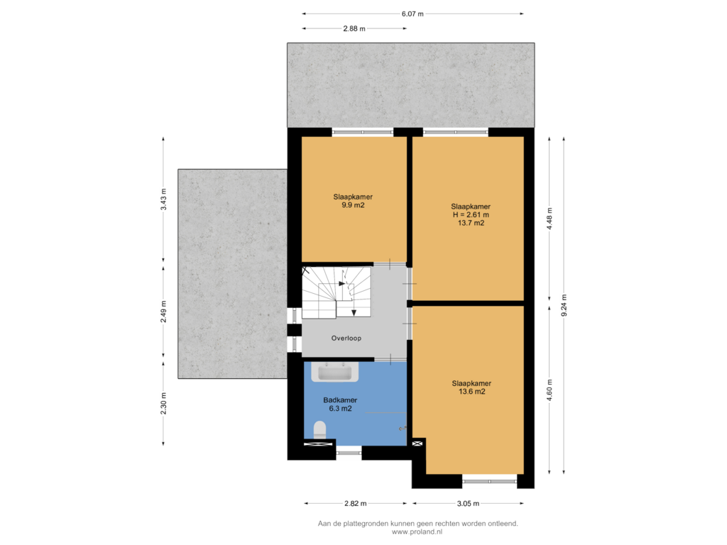 View floorplan of 1e Verdieping of Brigade 64