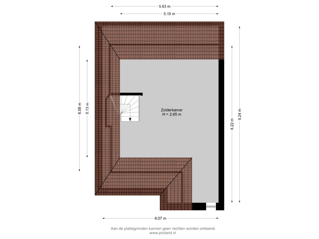 View floorplan of 2e Verdieping of Brigade 64