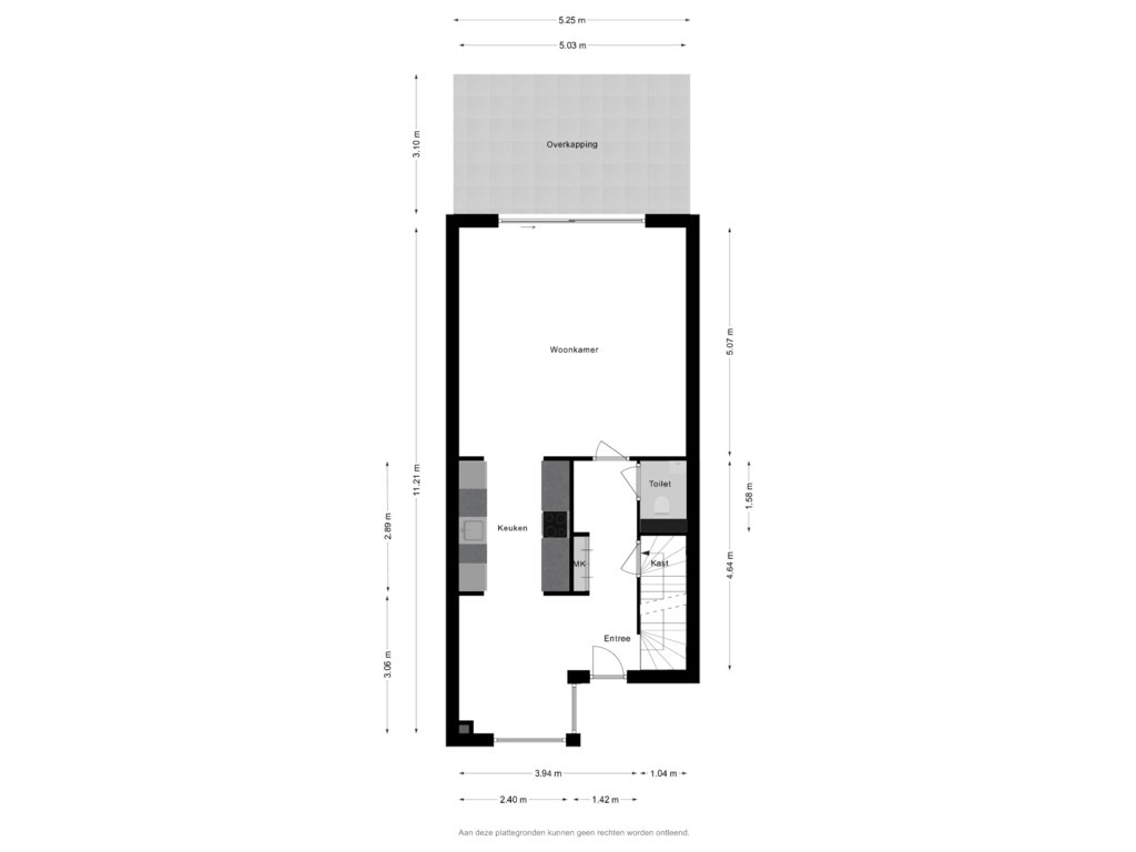 Bekijk plattegrond van Begane Grond van Vlodropstraat 28