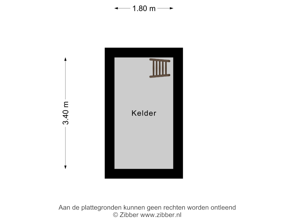 Bekijk plattegrond van Kelder van Hoolstraat 26