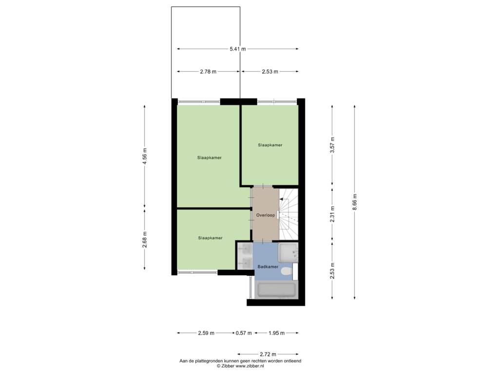 Bekijk plattegrond van Eerste verdieping van Kiezel 15