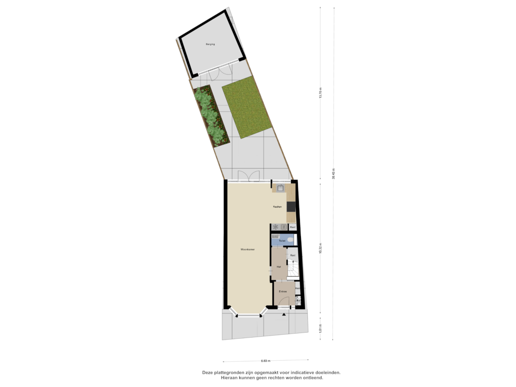 Bekijk plattegrond van Begane Grond_Tuin van Kennemersingel 26