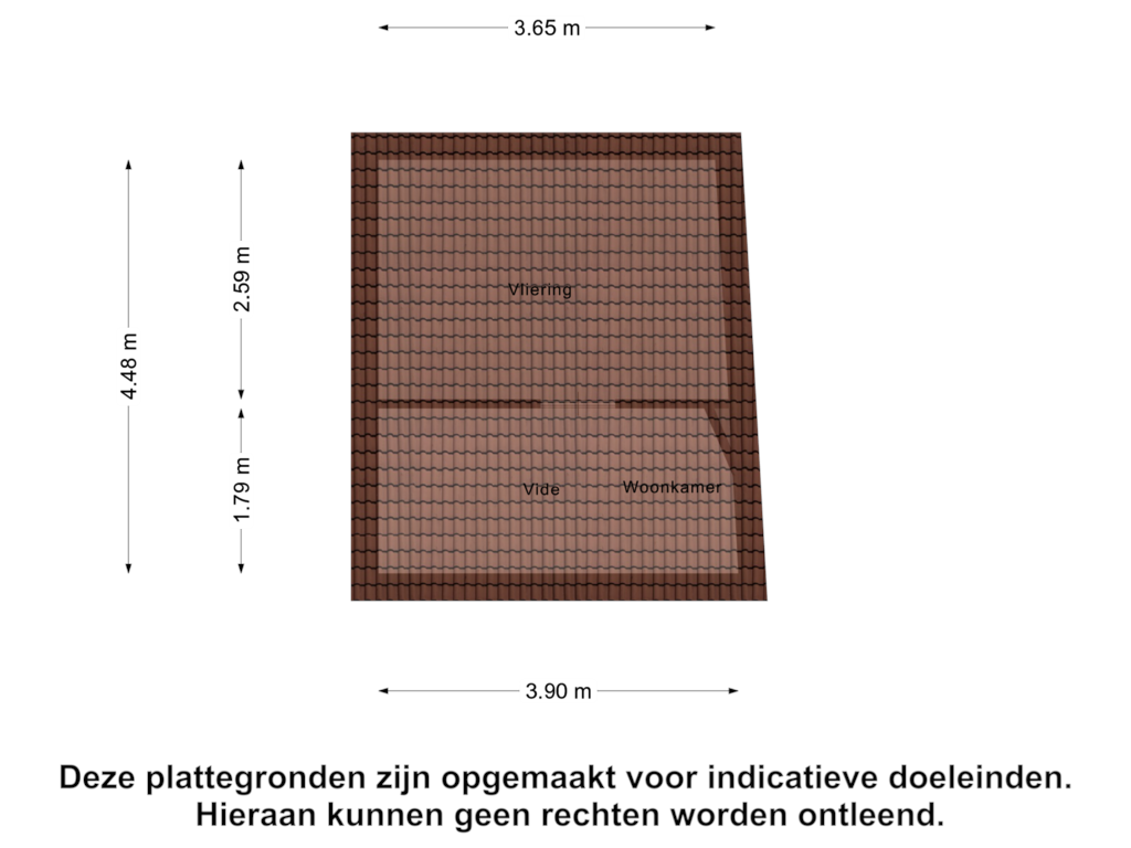 Bekijk plattegrond van Vliering van Kennemersingel 26