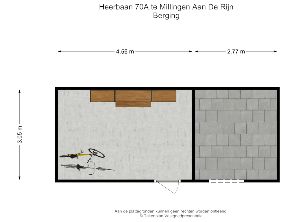 Bekijk plattegrond van Berging van Heerbaan 70-A