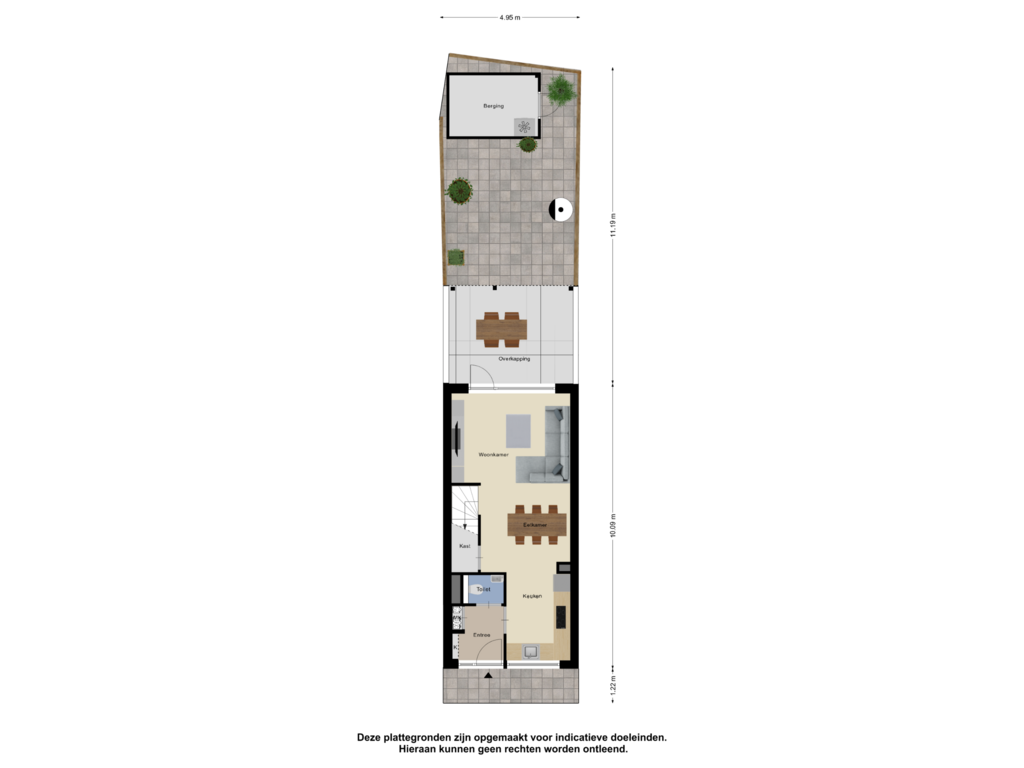 Bekijk plattegrond van Begane grond_tuin van Magnolia 9