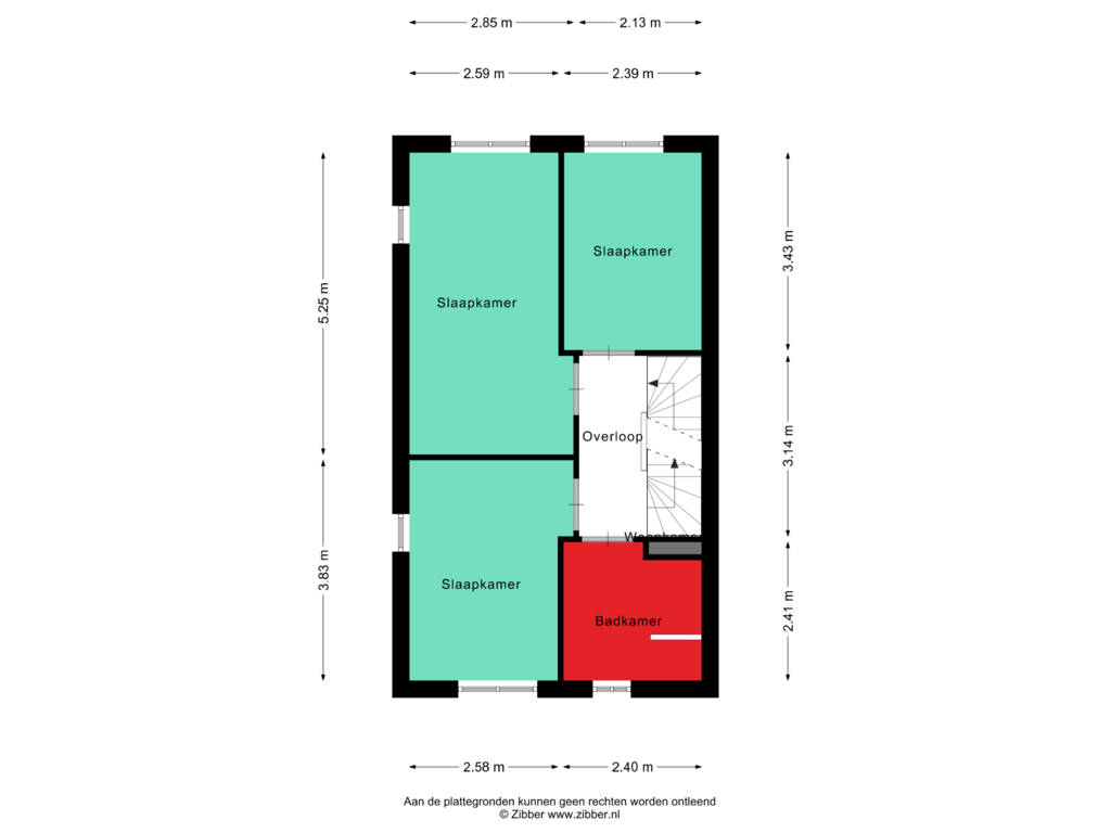 View floorplan of Eerste verdieping of De kas 9