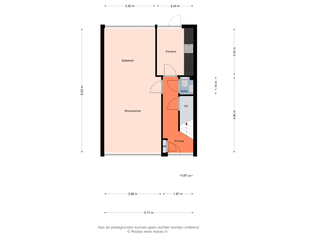 Bekijk plattegrond van Begane grond van Patrijsstraat 8