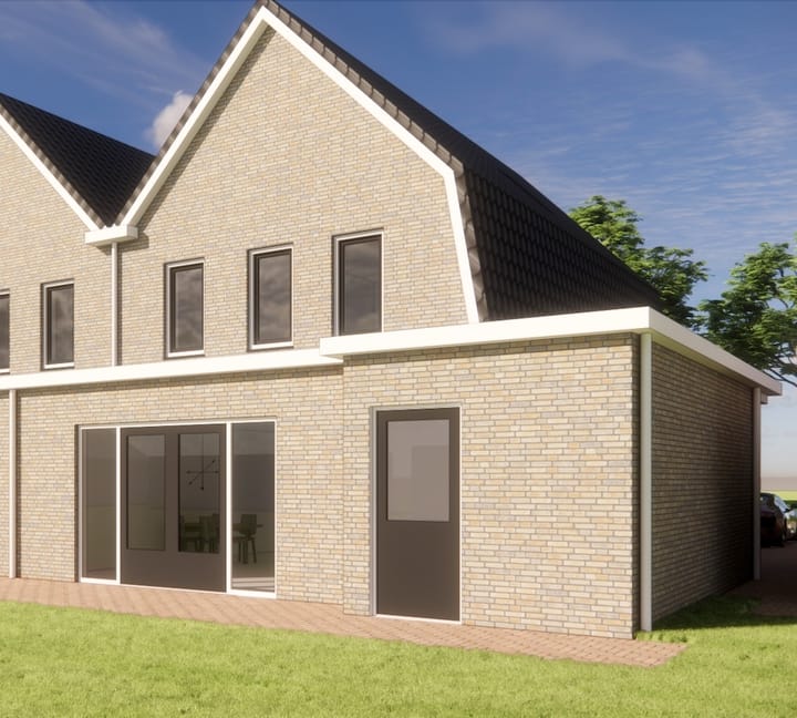 Foto 2 van 2-onder-1 kap (Bouwnr. 3)