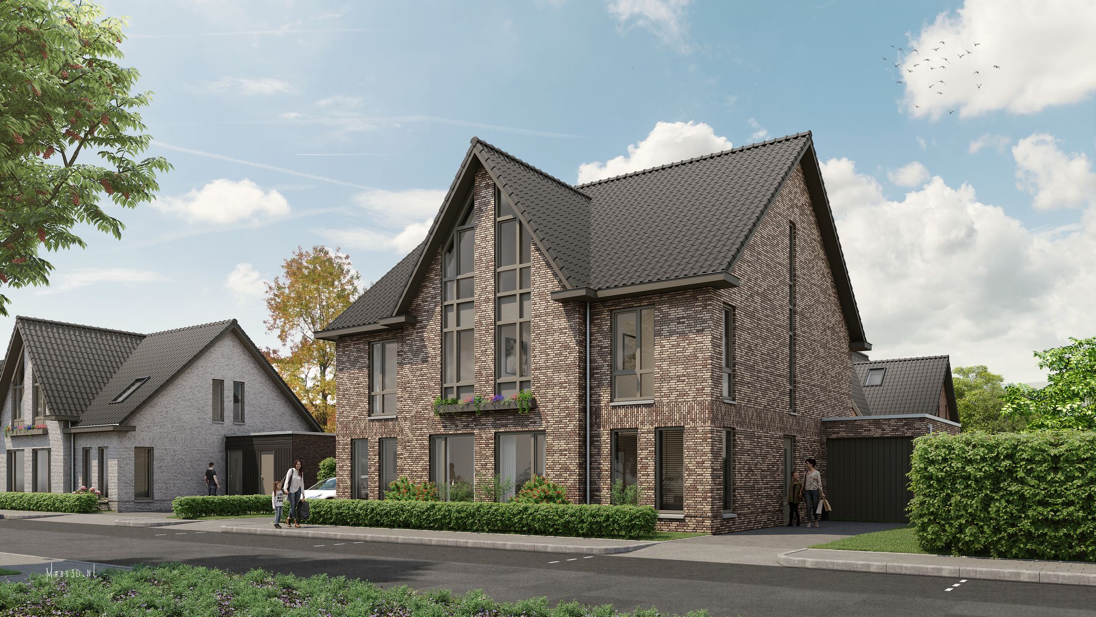 2-onder-1-kapwoningen (Bouwnr. 12), Apeldoorn, 7312CR, Gelderland, Nederland