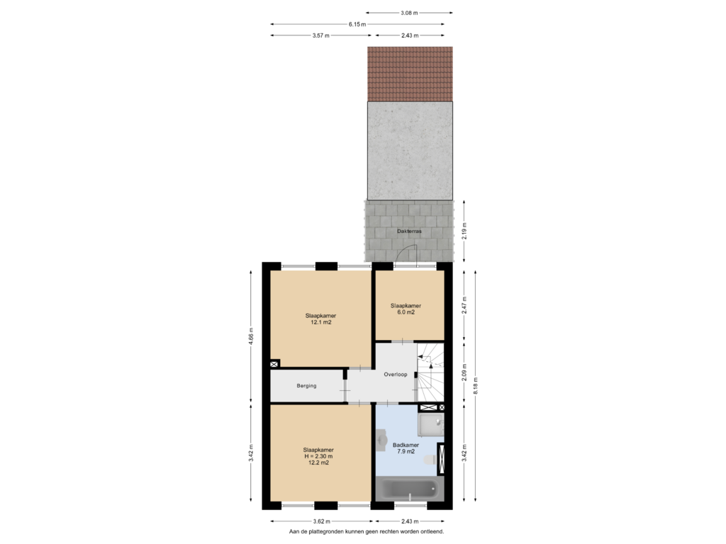 Bekijk plattegrond van 1e Verdieping van Meliere 83