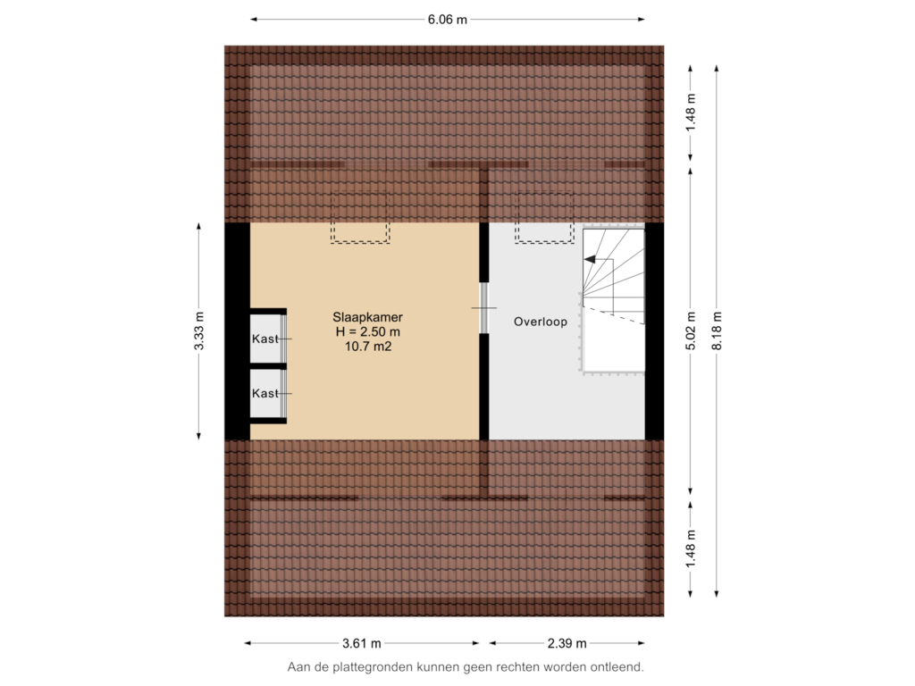 Bekijk plattegrond van 2e Verdieping van Meliere 83