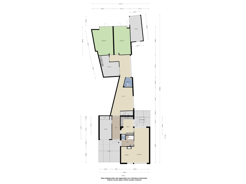 Bekijk plattegrond van Begane Grond van Driek van Erpstraat 6-B