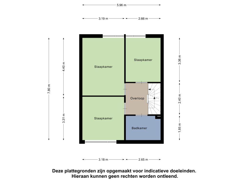 Bekijk plattegrond van 1e Verdieping van Haringvlietstraat 15