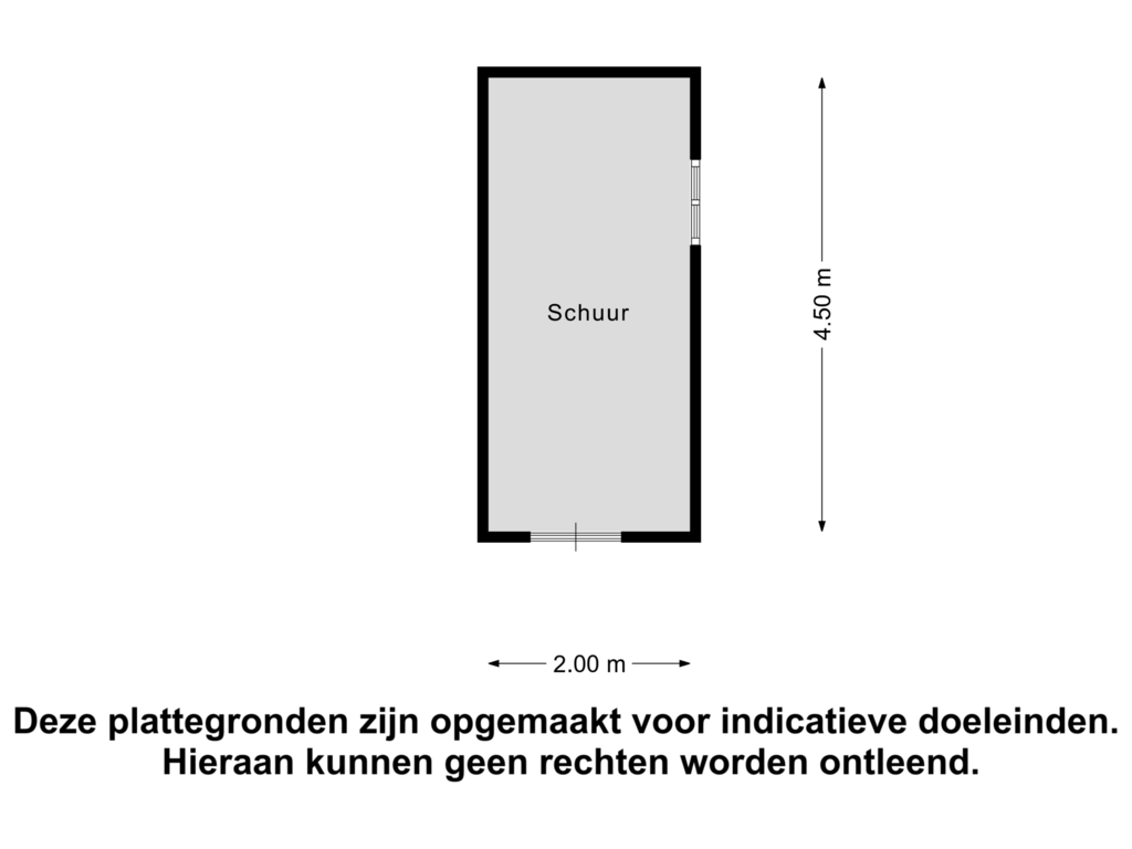 Bekijk plattegrond van Schuur van Haringvlietstraat 15