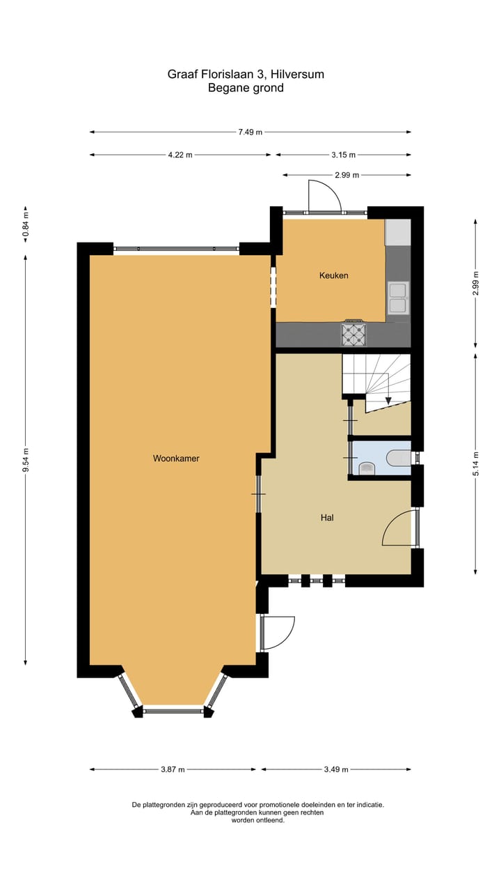 Foto 25 van Graaf Florislaan 3