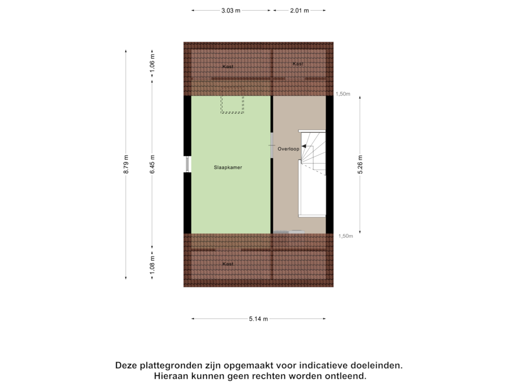 Bekijk plattegrond van Tweede Verdieping van Poproute 47