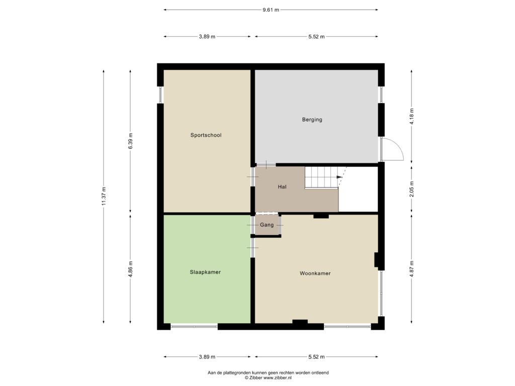 Bekijk plattegrond van Souterrain van Adam Beckersdreef 21