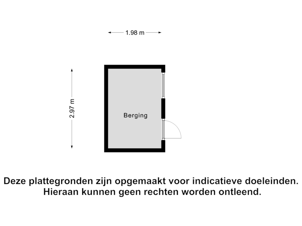 Bekijk plattegrond van Berging van Michaelsdreef 23