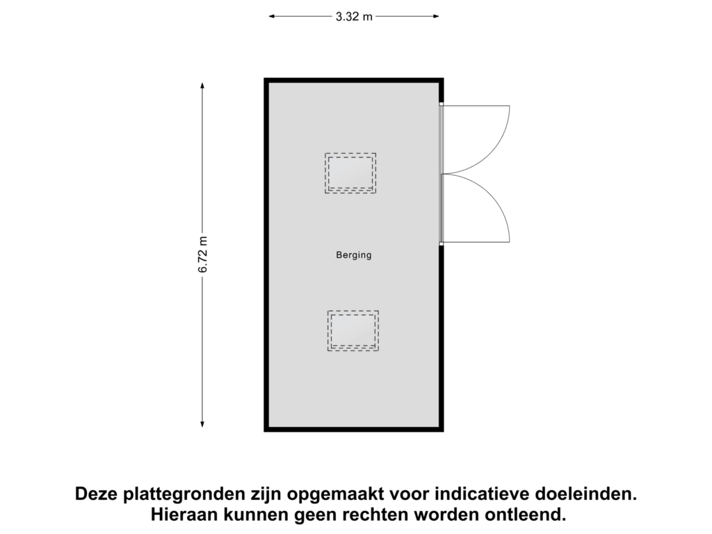 Bekijk plattegrond van Berging van Clara's pad 57