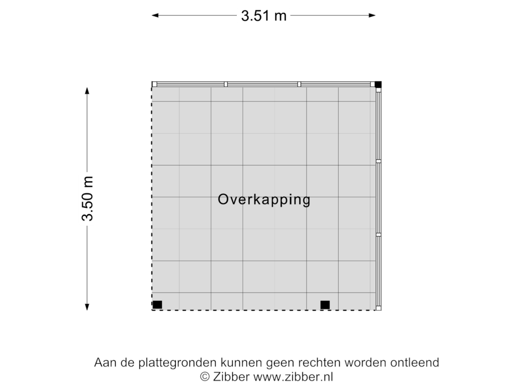 View floorplan of Overkapping of Rietven 4