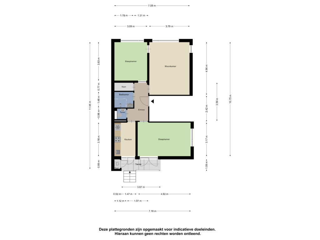 View floorplan of Appartement of Helenastraat 1