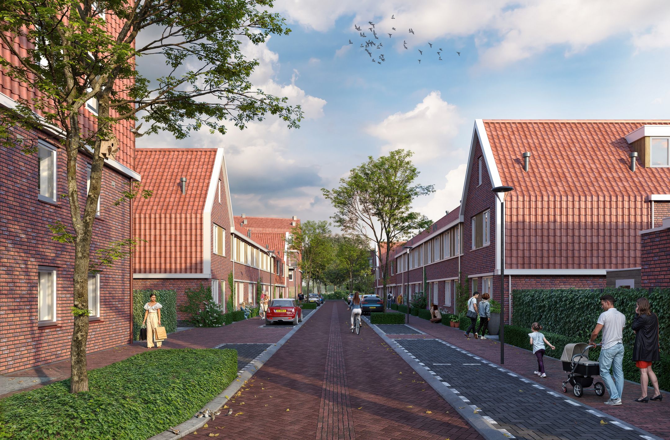 Tussenwoning (Bouwnr. 32), Hillegom, 2181PG, Zuid-Holland, Nederland  