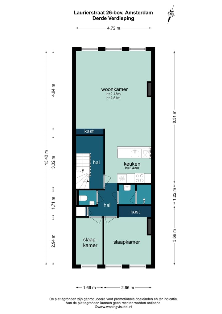 Foto 19 van Laurierstraat 26-3