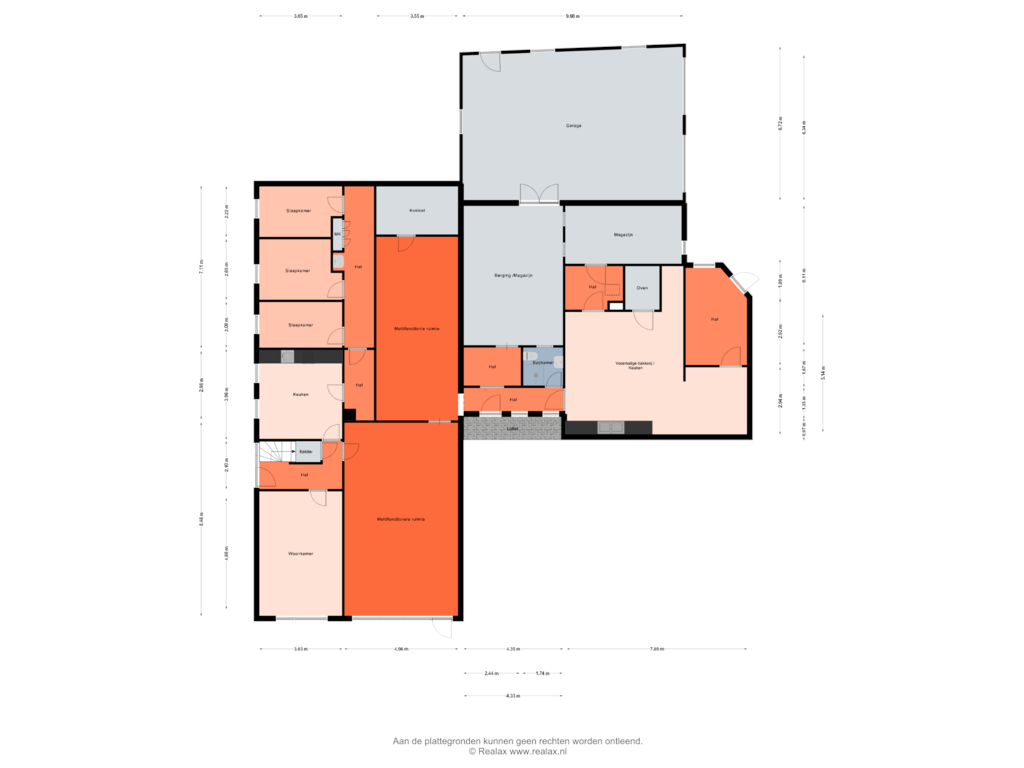 View floorplan of Begane grond of Laarwaldstrasse 13