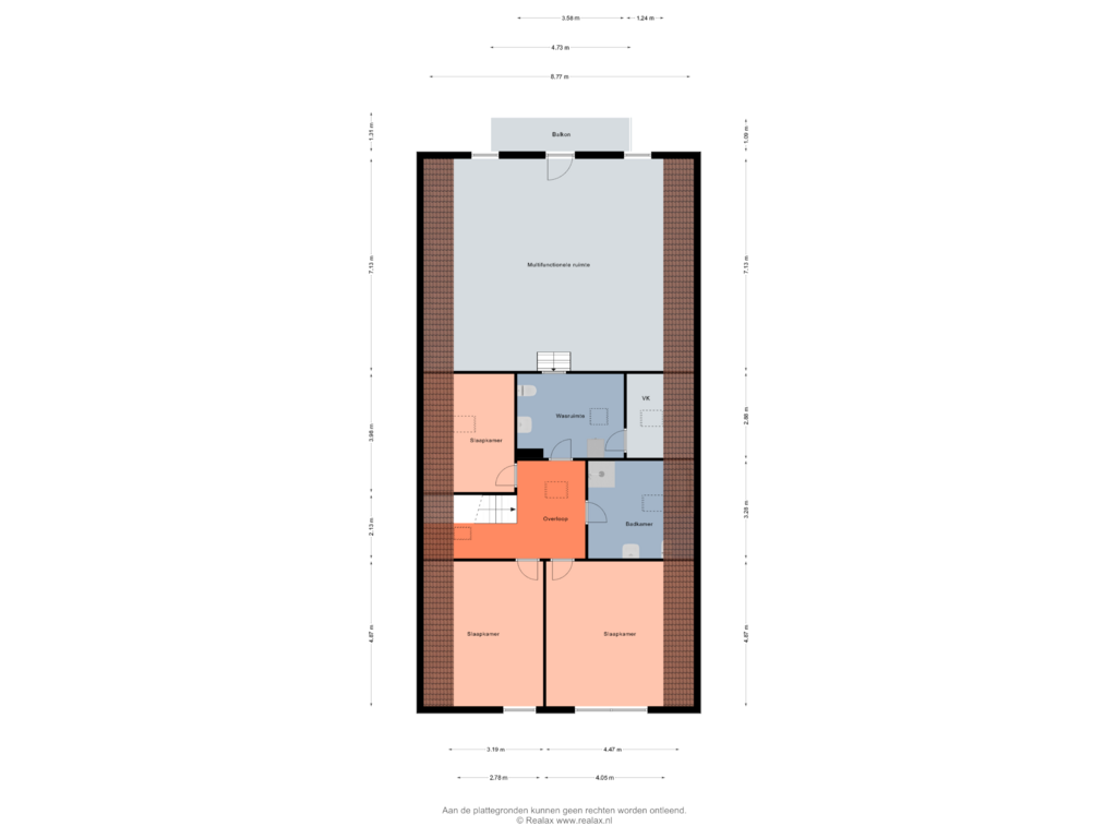 View floorplan of Verdieping 1 of Laarwaldstrasse 13