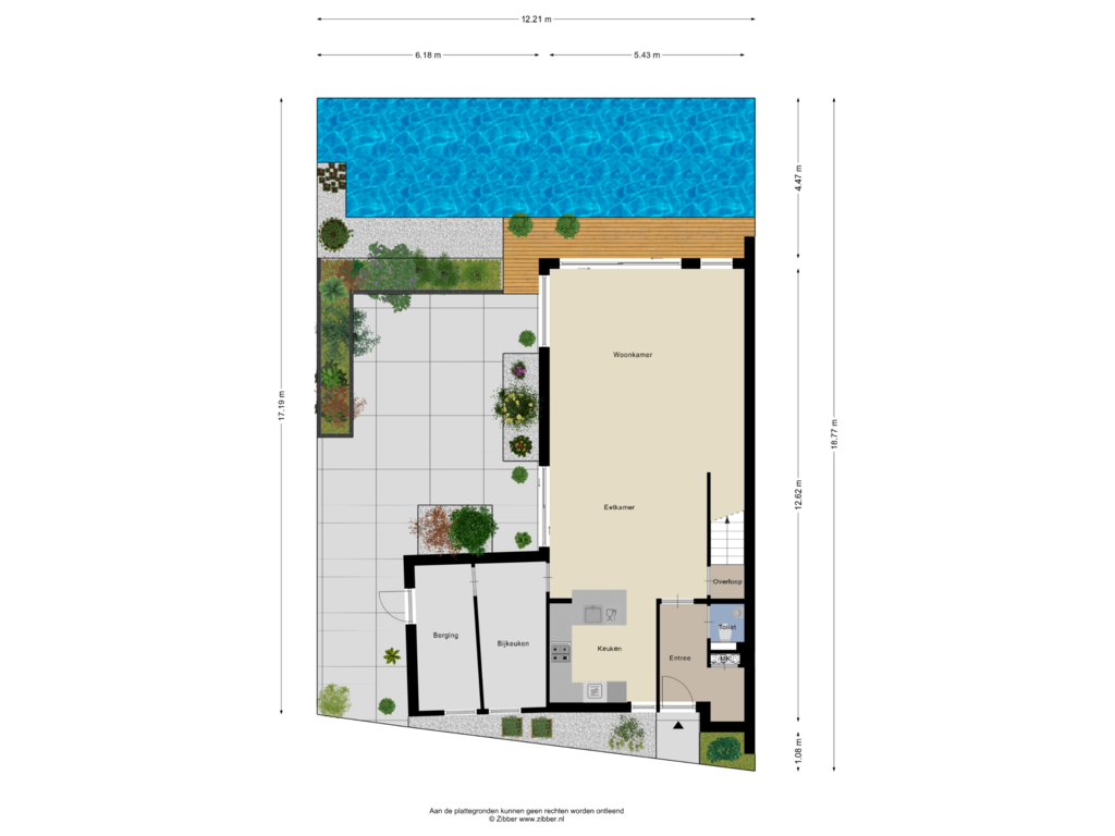 Bekijk plattegrond van Begane Grond - Tuin van Manillehof 5